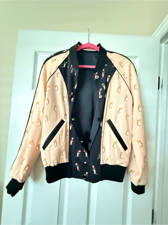 Coach Jackets & Blazers - Coach reversible letter jacket